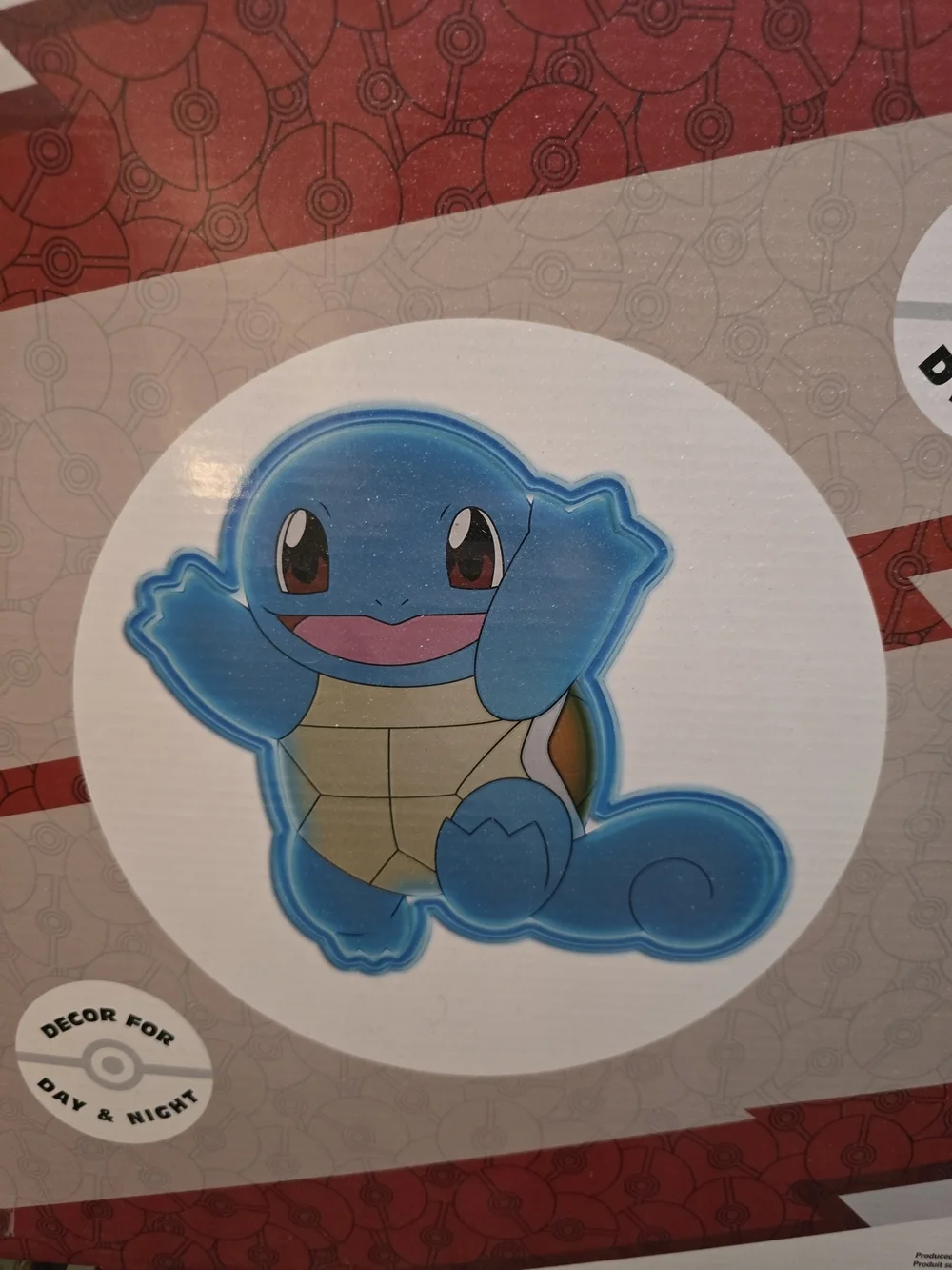 Squirtle Blue LED Wall Art - Nintendo Pokémon Licensed Design